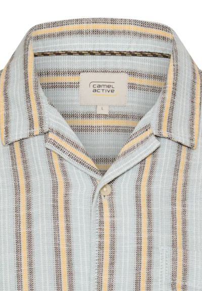 Синя раирана риза Camel Active