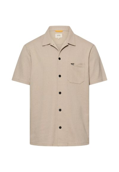 Бежова риза от трико Camel Active