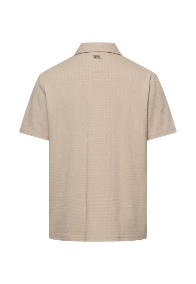 Бежова риза от трико Camel Active