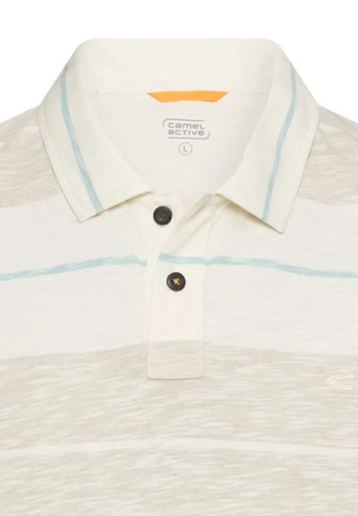 Бежова поло-шърт Camel Active