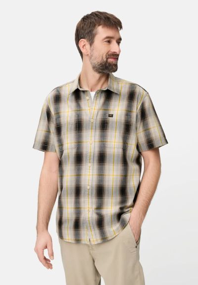 Карирана памучна риза Camel Active