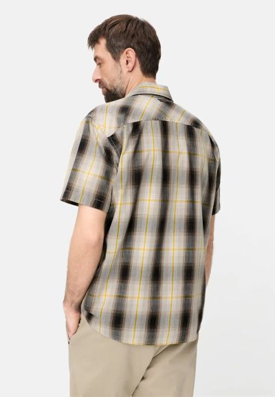 Карирана памучна риза Camel Active