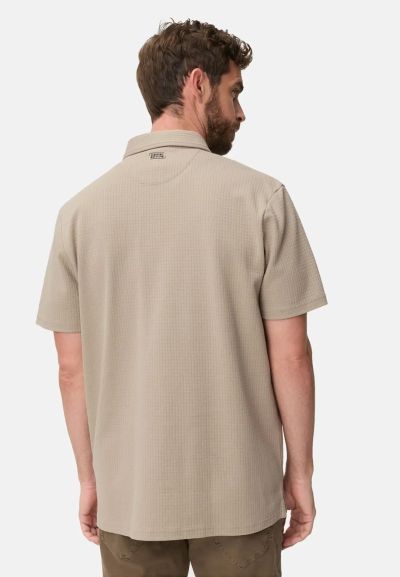 Бежова риза от трико Camel Active