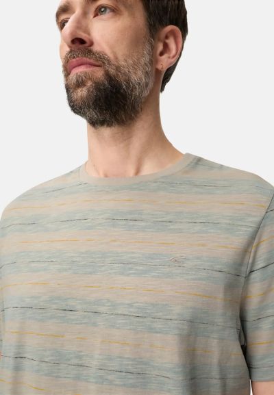 Памучна тениска райе Camel Active