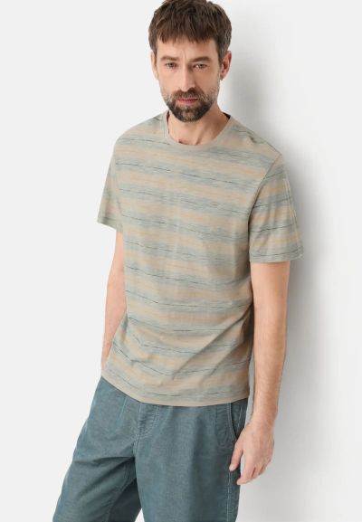 Памучна тениска райе Camel Active