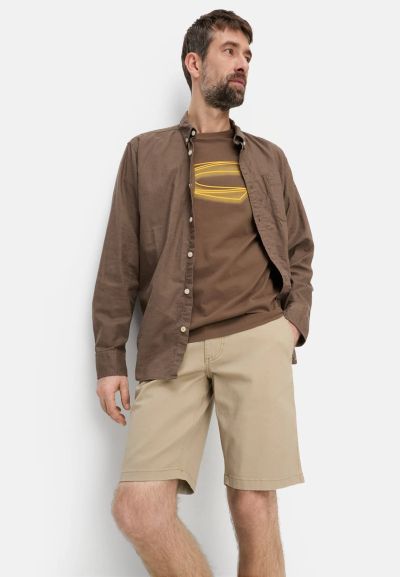 Кафява лого тениска Camel Active