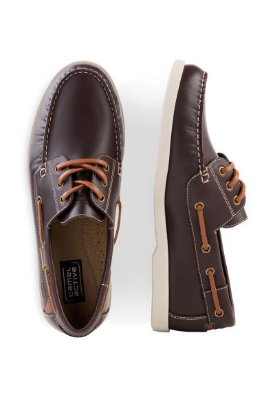 Тъмно кафяви мокасини Camel Active