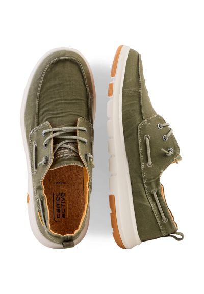 Сникърси от текстил Camel Active, в цвят каки