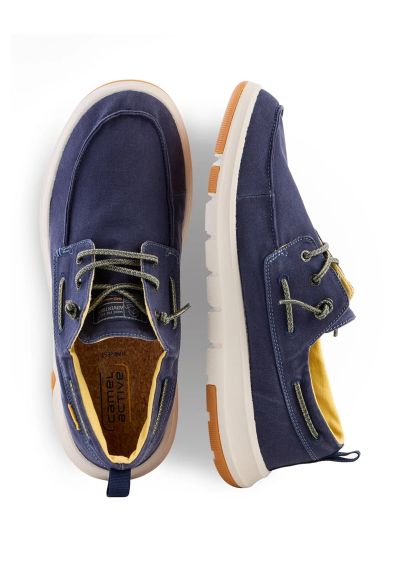 Тъмно сини сникърси Camel Active от текстил