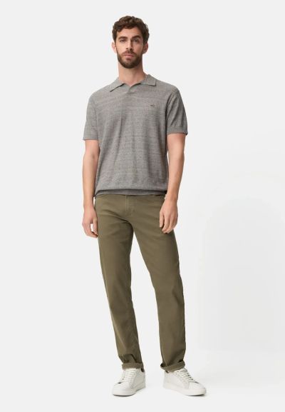 Зелен панталон Camel Active, памук и еластан