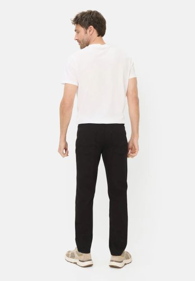 Черен панталон Camel Active, памук и еластан