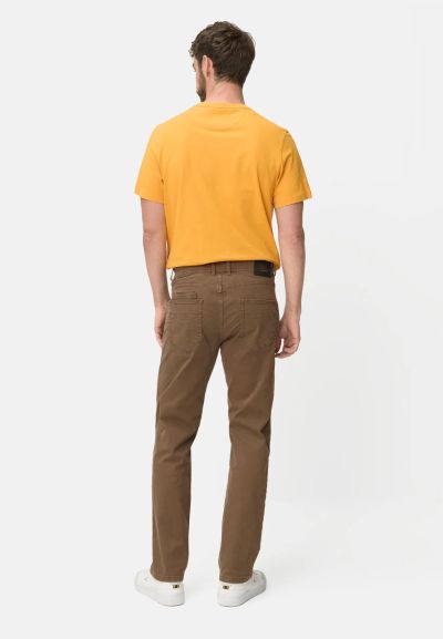 Кафяв панталон Camel Active, памук и еластан