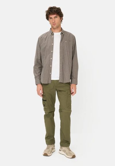 Карирана зелена риза Camel Active