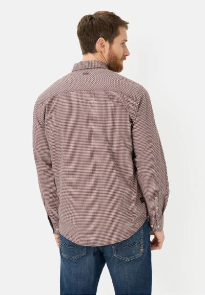 Карирана червена риза Camel Active