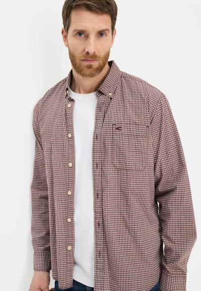 Карирана червена риза Camel Active