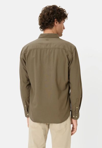 Едноцветна риза Camel Active с еластан