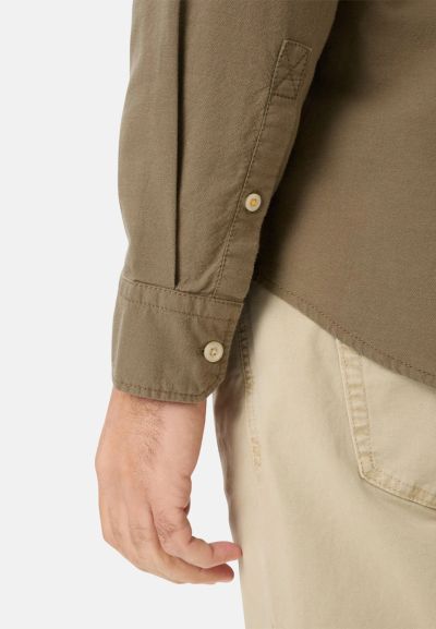 Едноцветна риза Camel Active с еластан