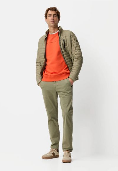 Оранжева памучна блуза Camel Active