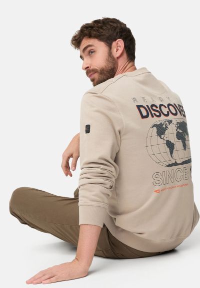 Светла ватирана блуза Camel Active