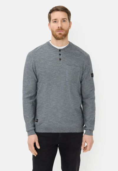 Плетена блуза Camel Active, памук и лен