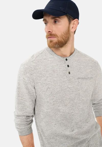 Плетена блуза Camel Active, памук и лен