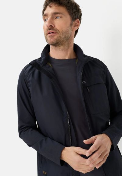 Тъмно синя блуза Camel Active, материя fleXXXactive®