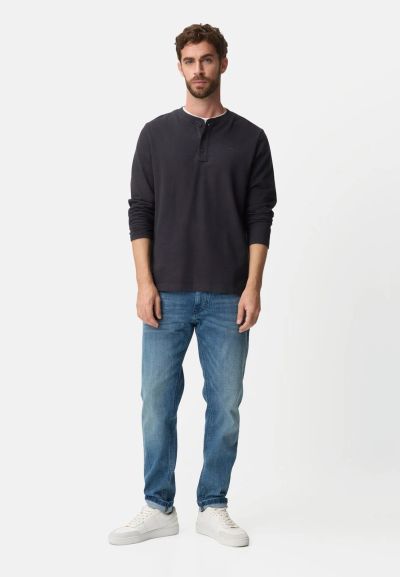 Едноцветна блуза с копчета Camel Active