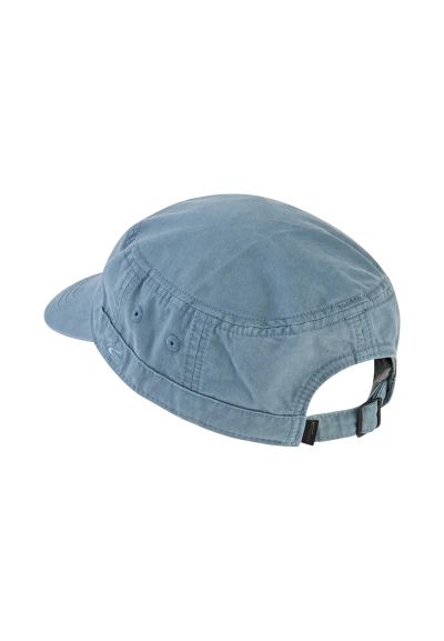 Светло синя шапка с козирка Camel Active, тип военна