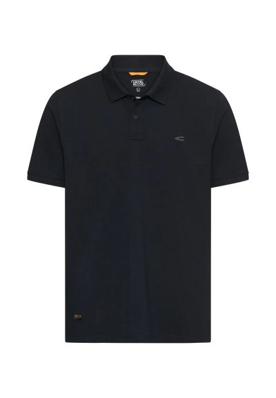 Тъмно синя тениска с яка Camel Active