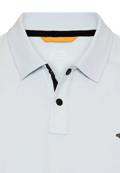 Светла тениска с яка Camel Active