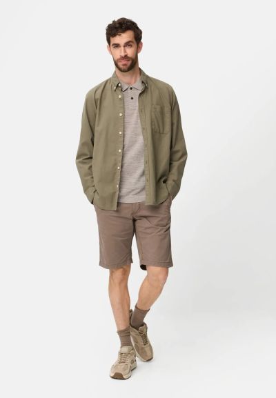 Тениска с яка и копчета Camel Active