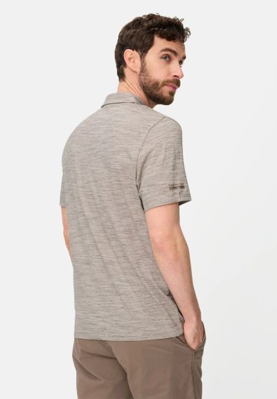 Тениска с яка и копчета Camel Active