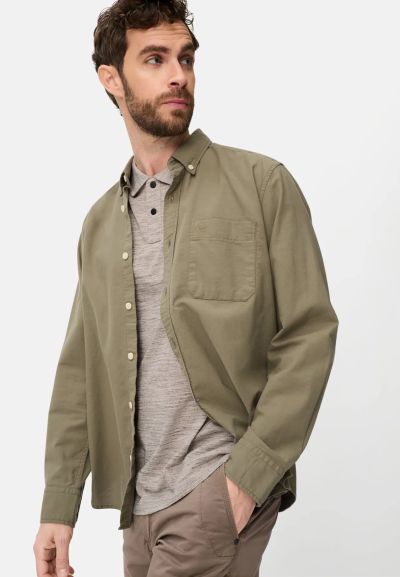 Тениска с яка и копчета Camel Active