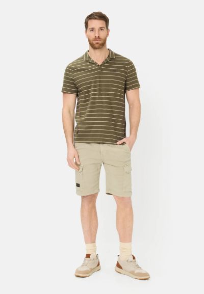 Раирана тениска с яка Camel Active