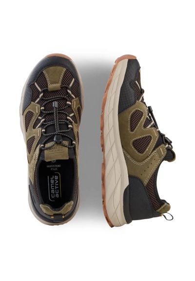 Олекотени спортни обувки Camel Active в цвят каки