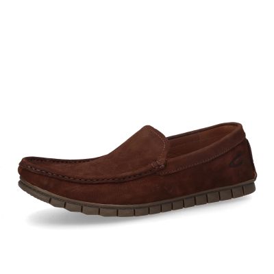 Кафяви мокасини Camel Active, набук