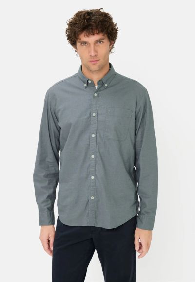 Синя риза Camel Active, лен и памук