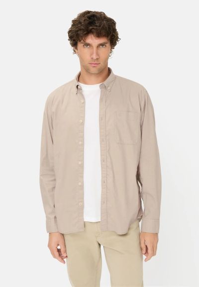 Светла риза Camel Active, лен и памук