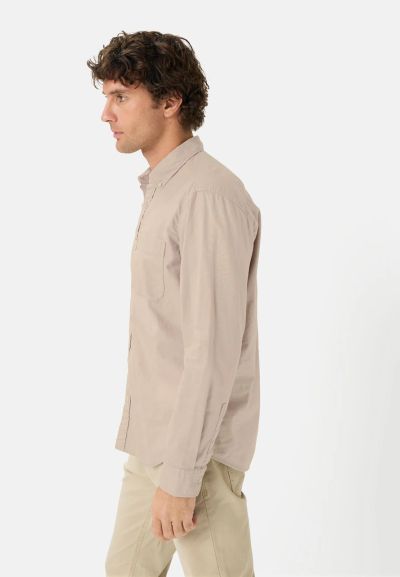Светла риза Camel Active, лен и памук