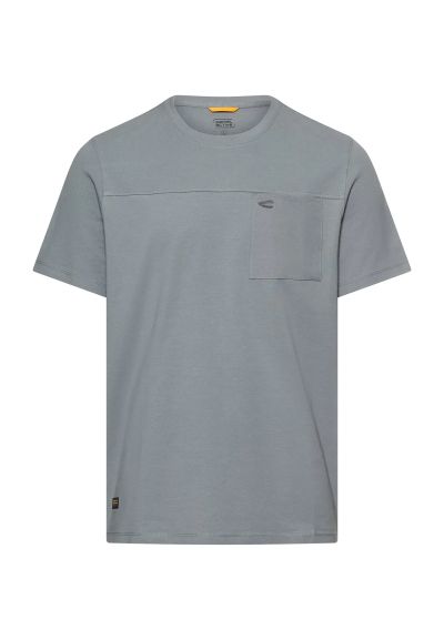 Синя тениска с джоб Camel Active