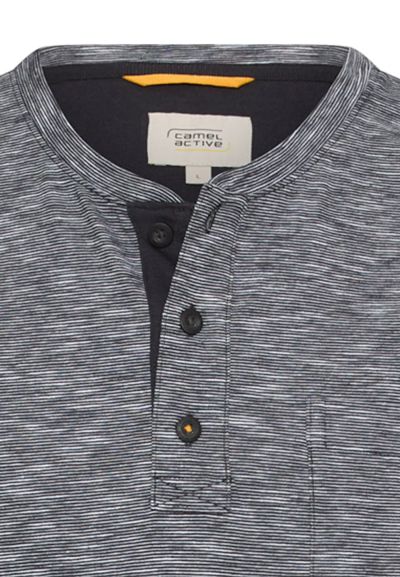 Тъмно синя тениска Camel Active, райе