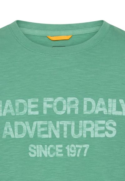 Зелена принтирана тениска Camel Active