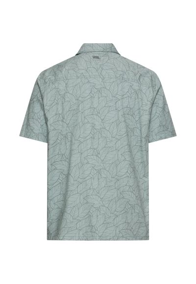 Риза с къс ръкав Camel Active, десен на листа