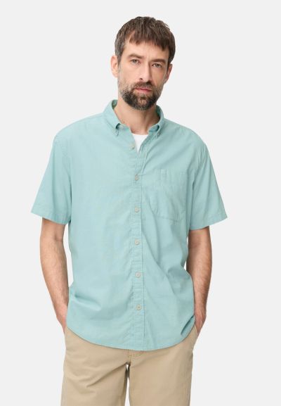 Риза с къс ръкав Camel Active, лен и памук