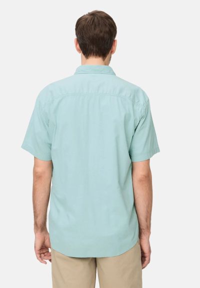 Риза с къс ръкав Camel Active, лен и памук