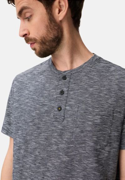 Тъмно синя тениска Camel Active, райе
