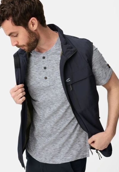 Светла тениска Camel Active, райе