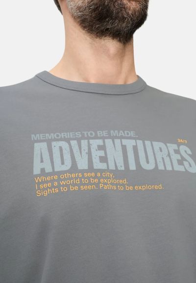 Синя тениска Camel Active с принт