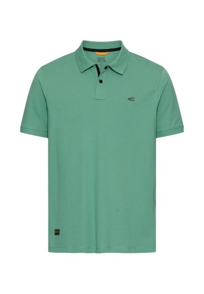 Зелена тениска с яка Camel Active