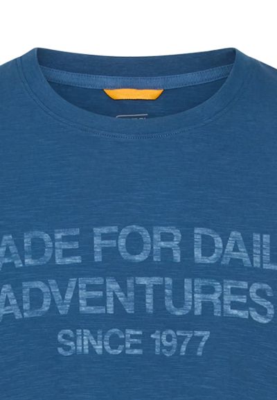 Синя принтирана тениска Camel Active